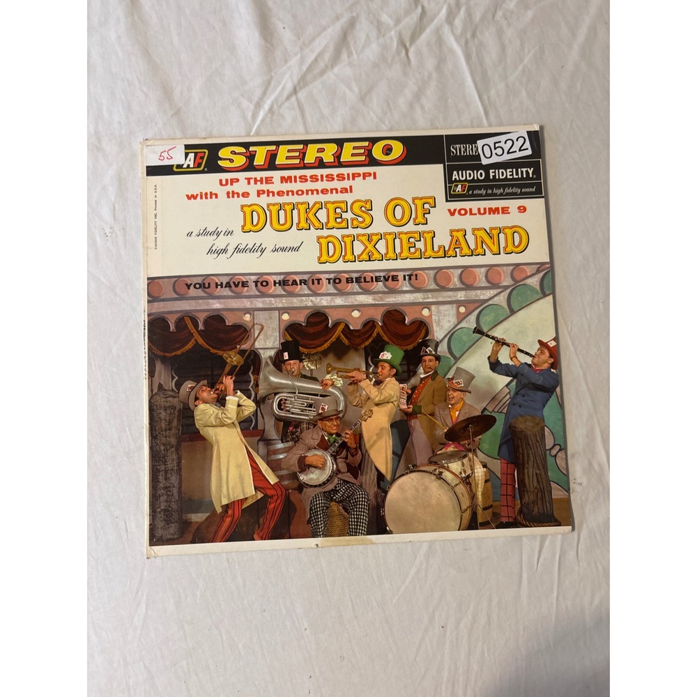 Audio Fidelity Dukes of Dixieland Up The Mississippi 12" Stereo Good AFSD 5892